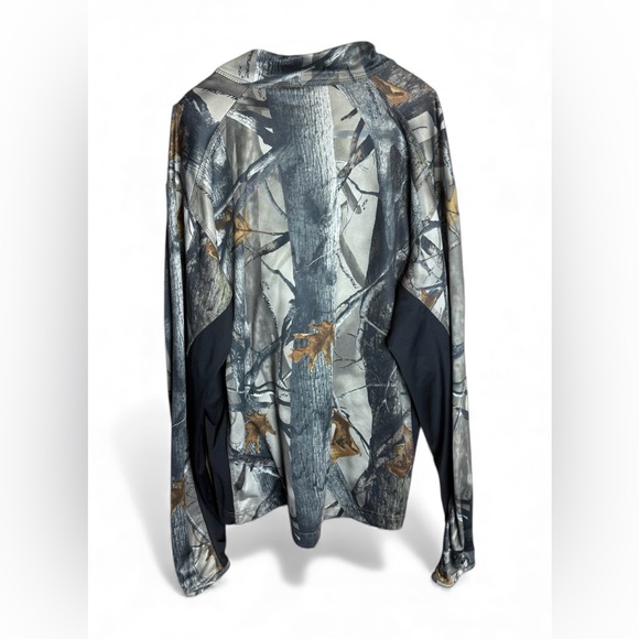 Silvertec Camouflage 1/2 Zip Sweater - Picture 3 of 5